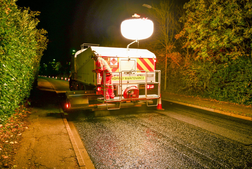 Velocity help keep local roads in West Berkshire in good condition
